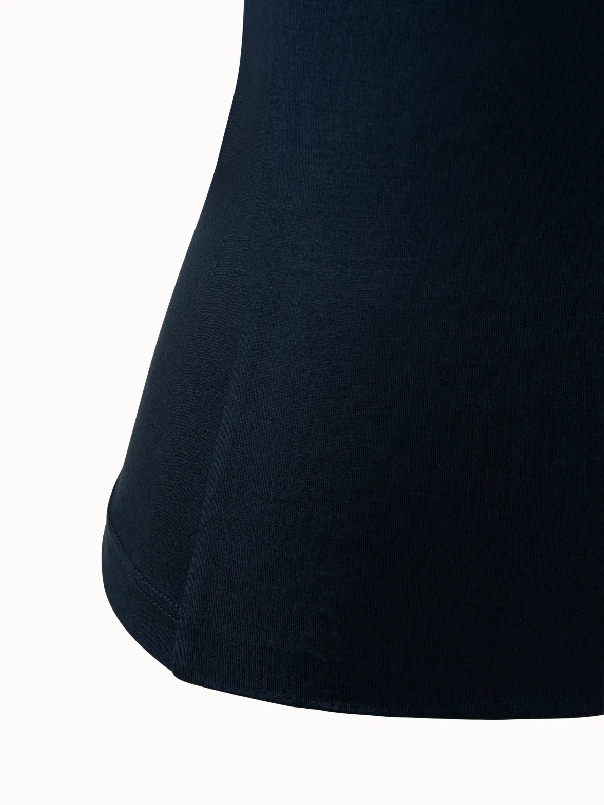 3/4 Length Sleeve Shirt from Silk Jersey Akris