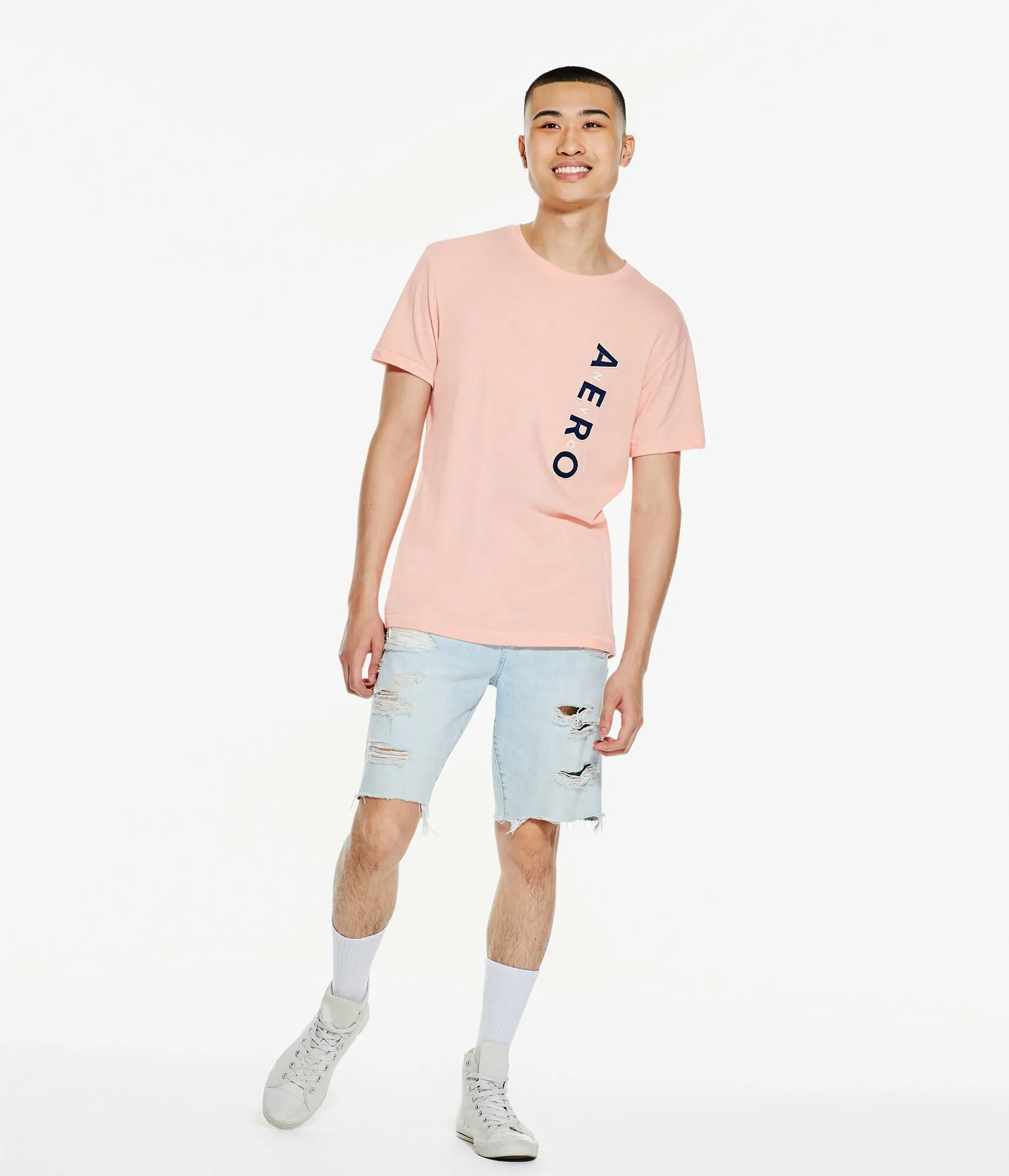 Aeropostale Womens Men's New York City 87 Graphic Tee