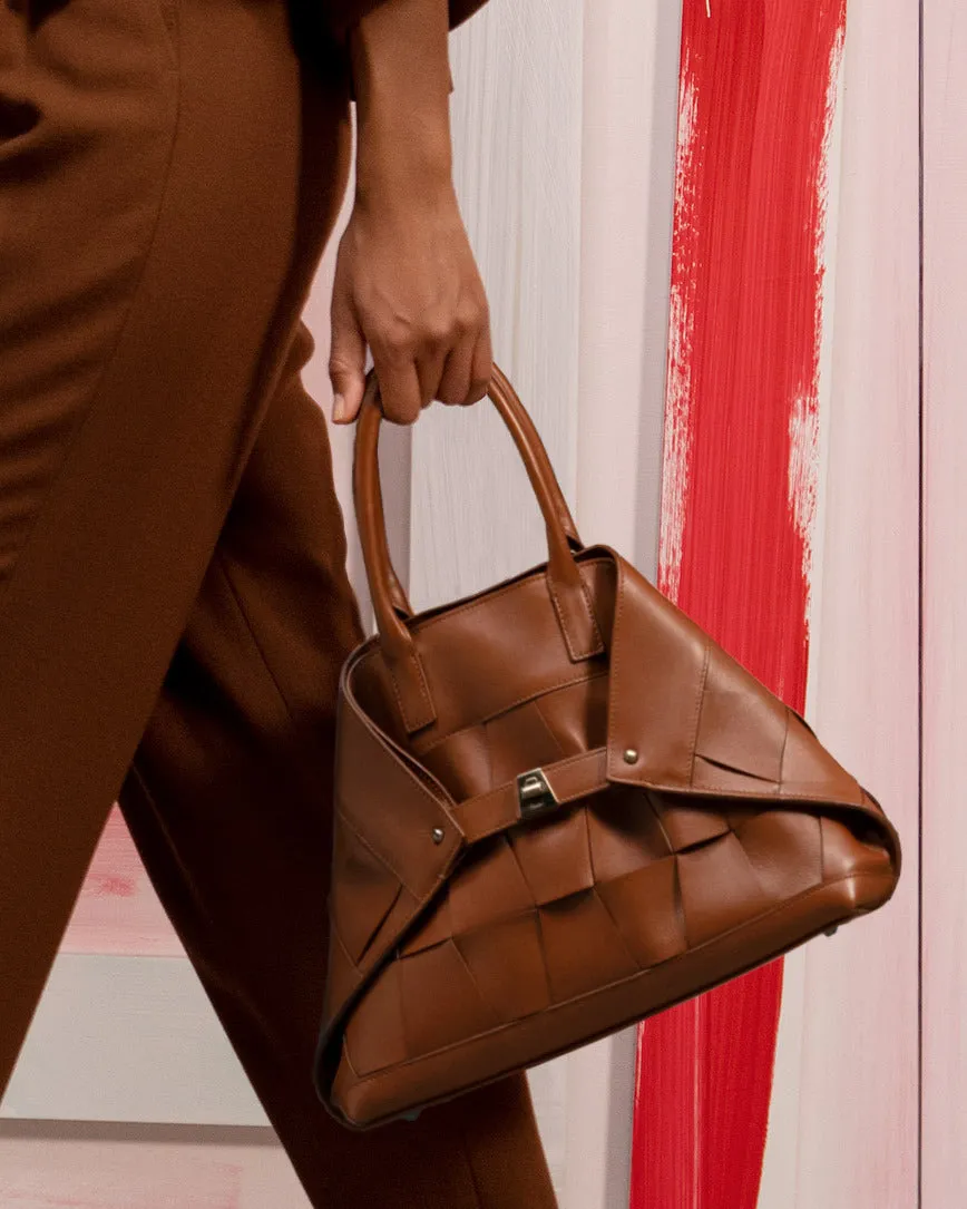 Ai Medium Top Handle Tote Akris