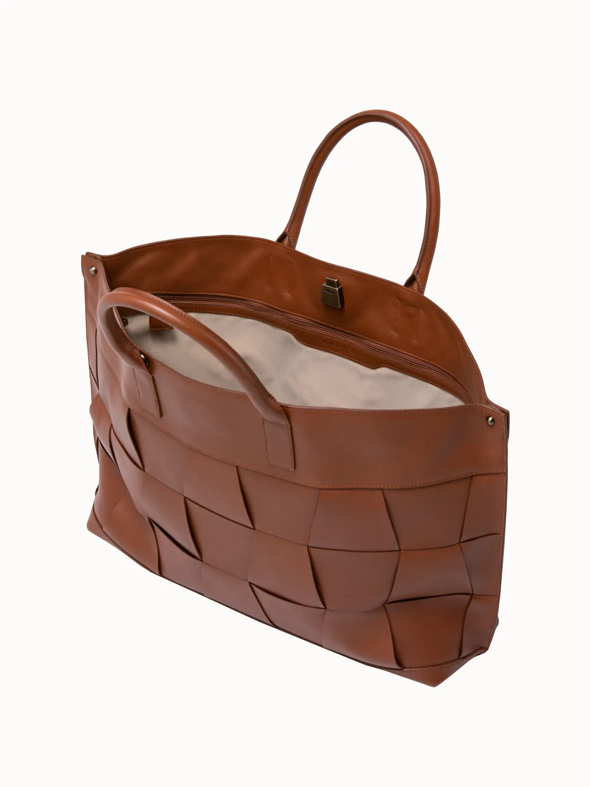 Ai Medium Top Handle Tote Akris