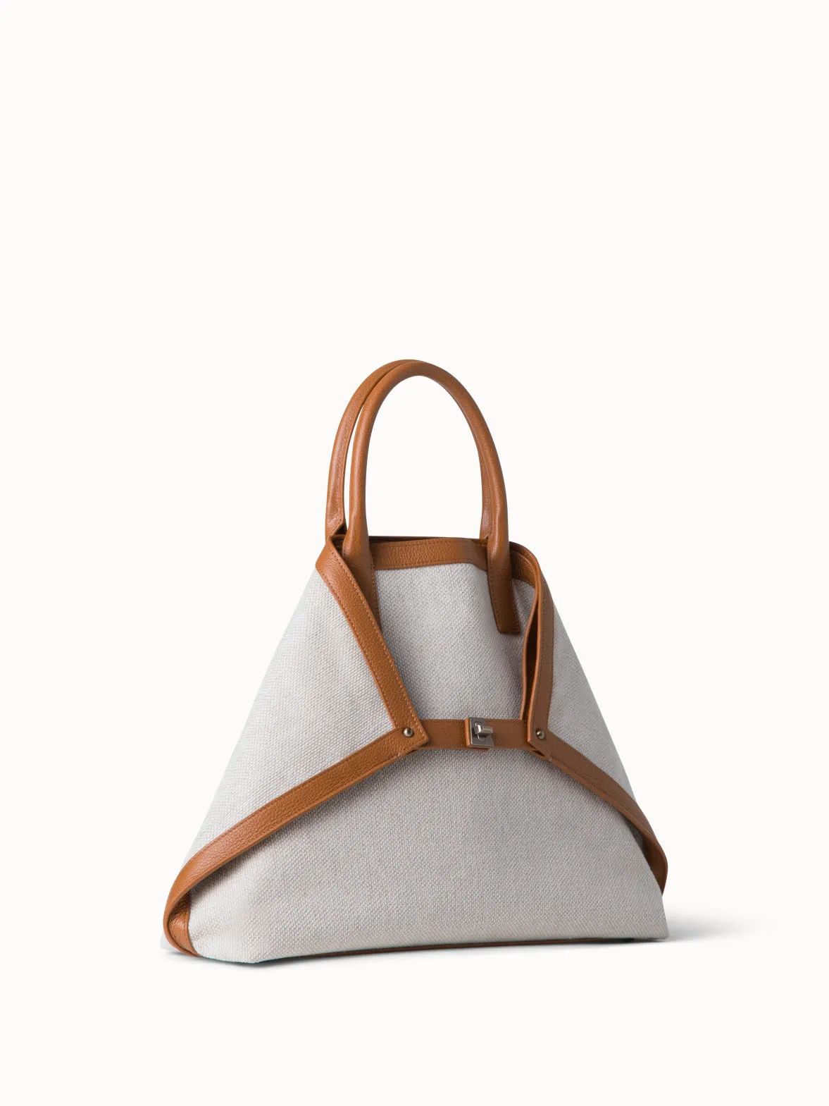 Ai Medium Top Handle Tote Akris