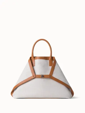 Ai Medium Top Handle Tote Akris