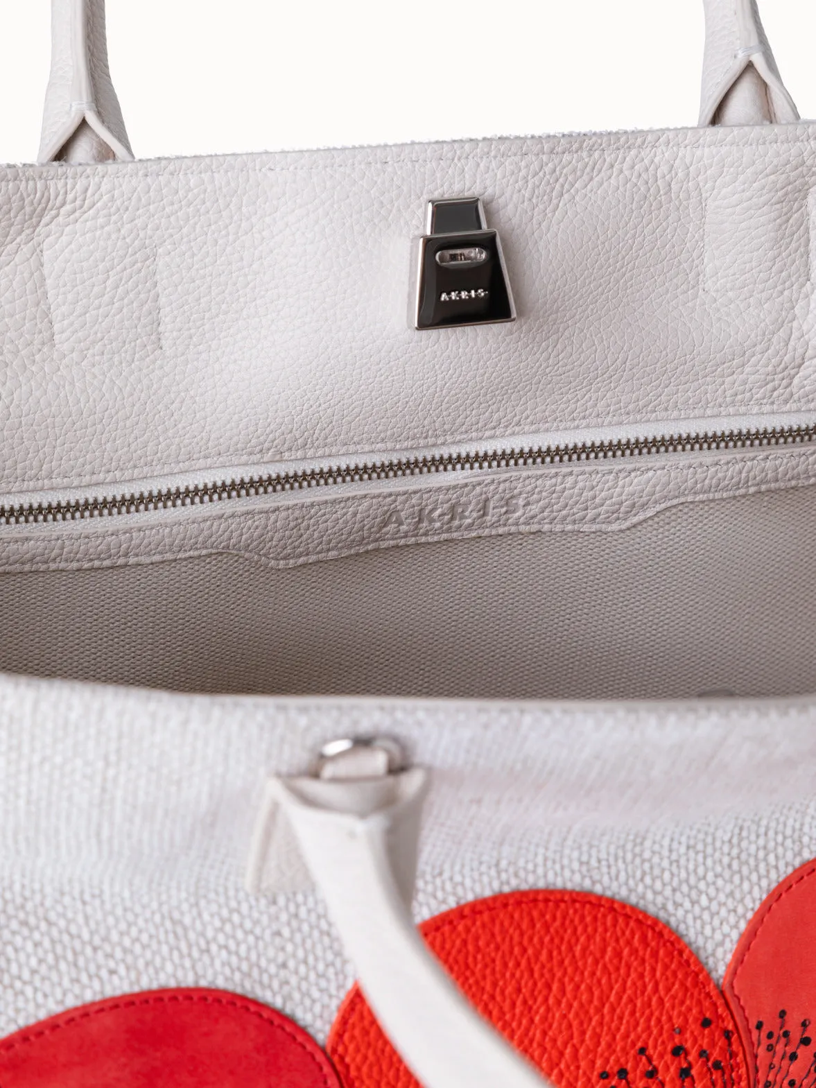 Ai Medium Top Handle Tote Akris