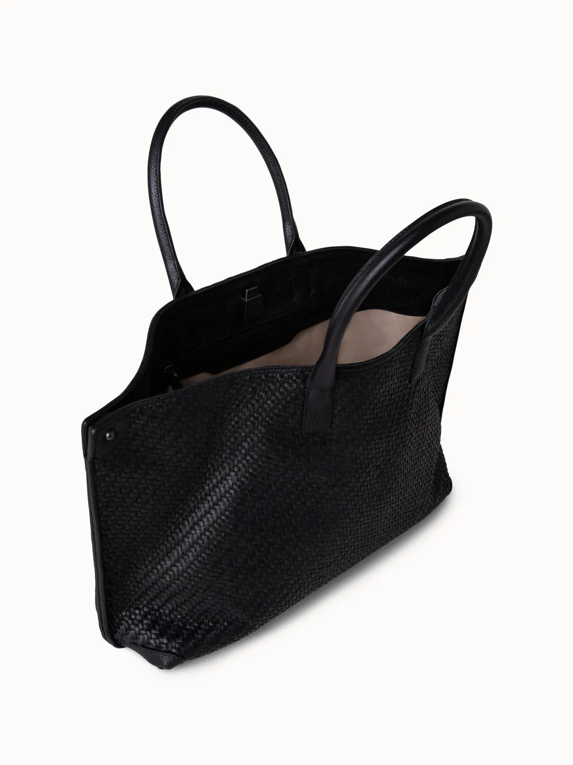 Ai Medium Top Handle Tote Akris