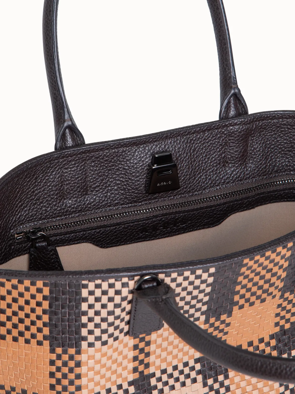 Ai Small Top Handle Tote Akris