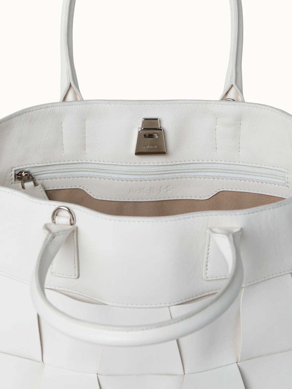 Ai Small Top Handle Tote Akris
