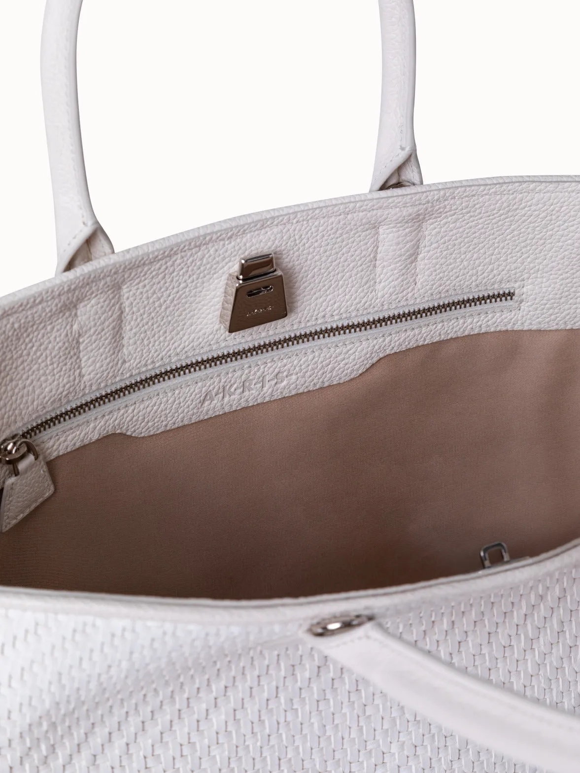 Ai Small Top Handle Tote Akris
