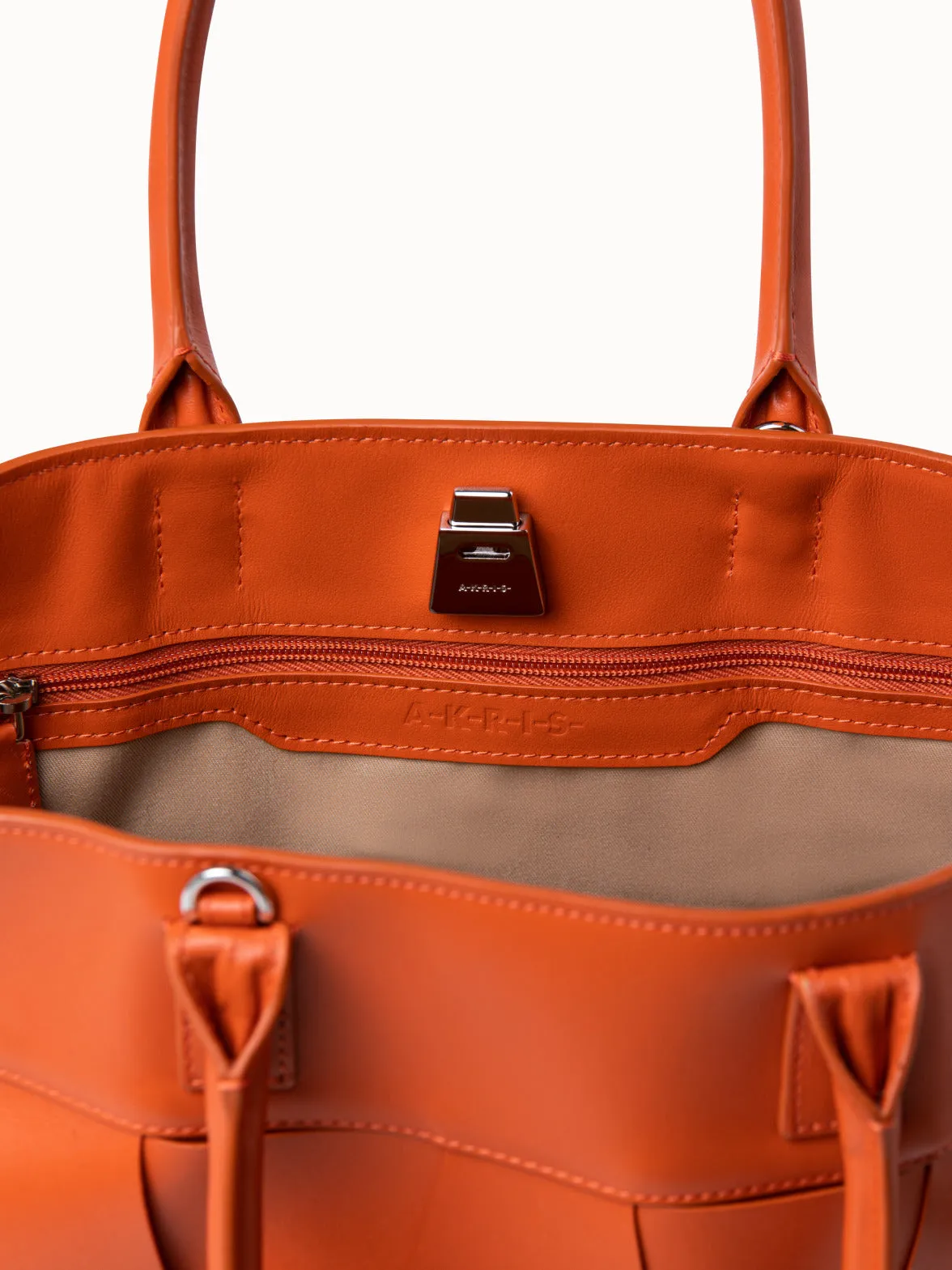 Ai Small Top Handle Tote Akris