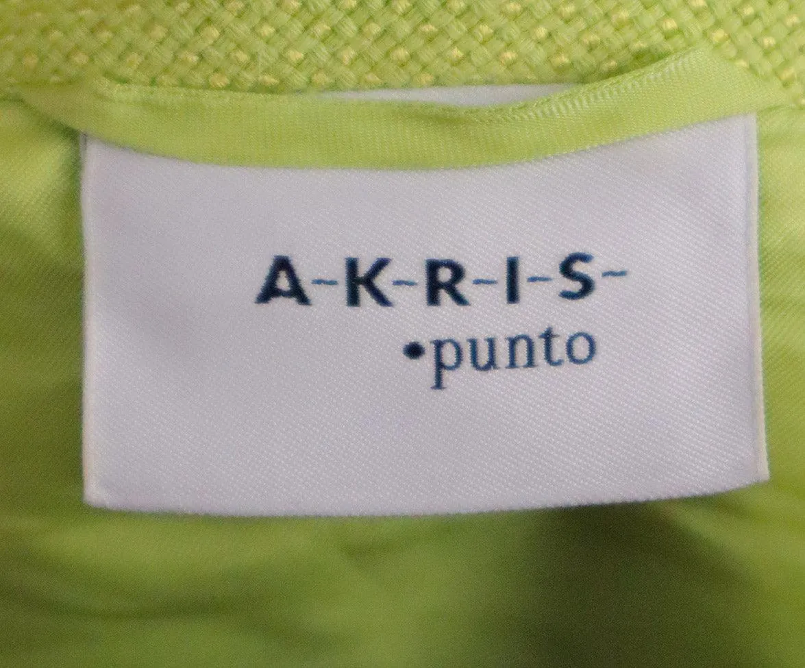 Akris Lime Green Blazer sz 4