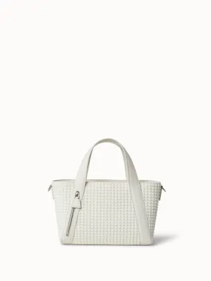 Alexa Little Zip Top Handle Tote Akris