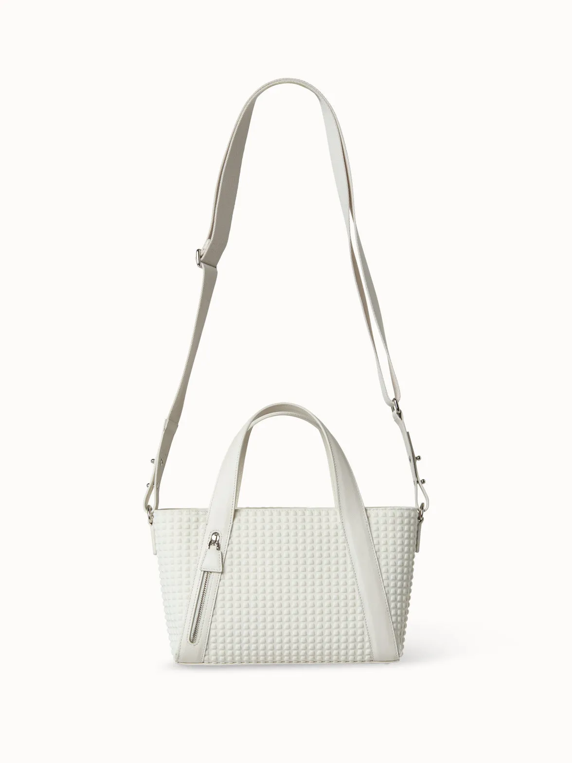 Alexa Little Zip Top Handle Tote Akris