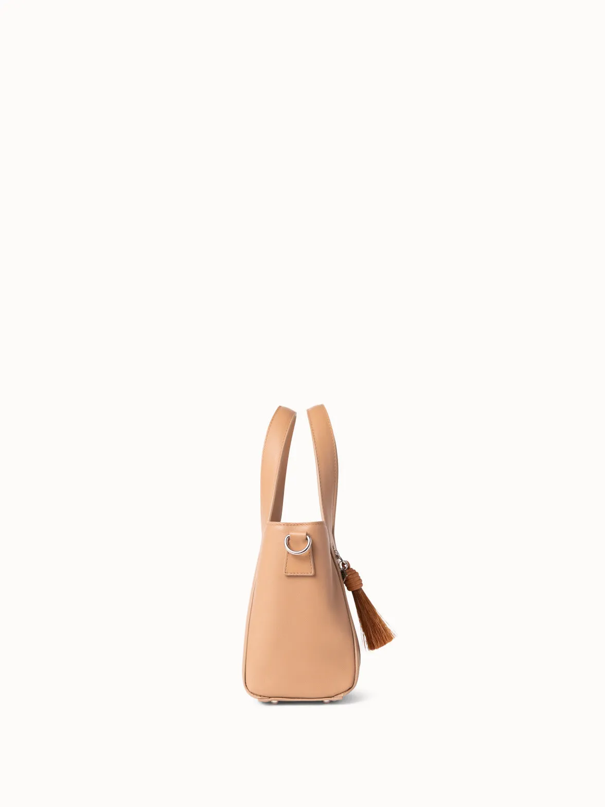 Alexa Little Zip Top Handle Tote Akris
