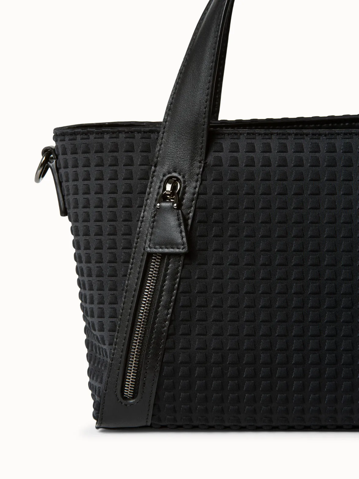 Alexa Little Zip Top Handle Tote Akris