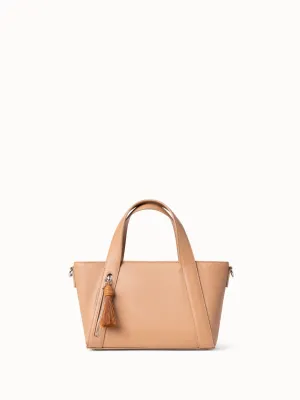 Alexa Little Zip Top Handle Tote Akris