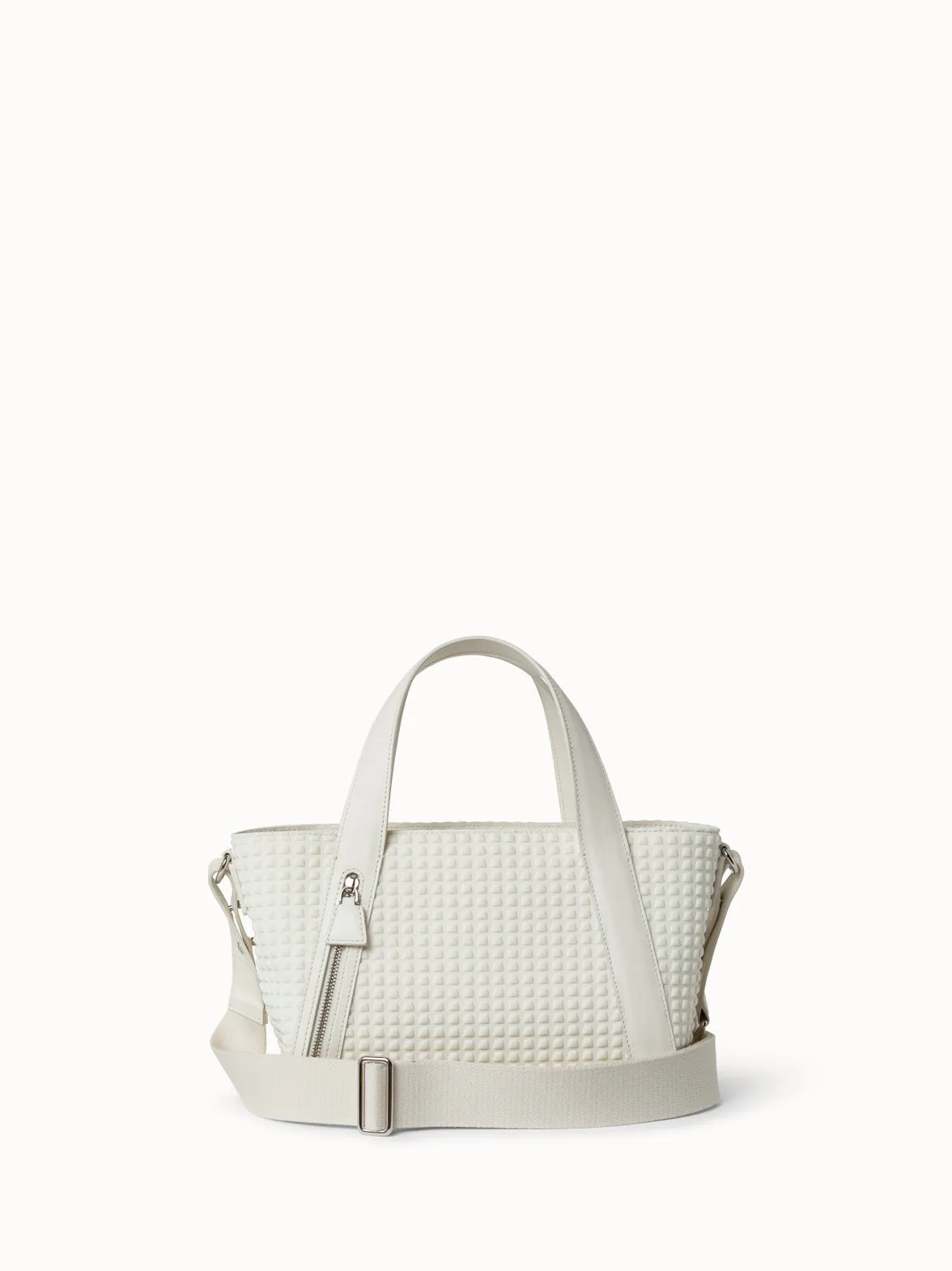 Alexa Little Zip Top Handle Tote Akris