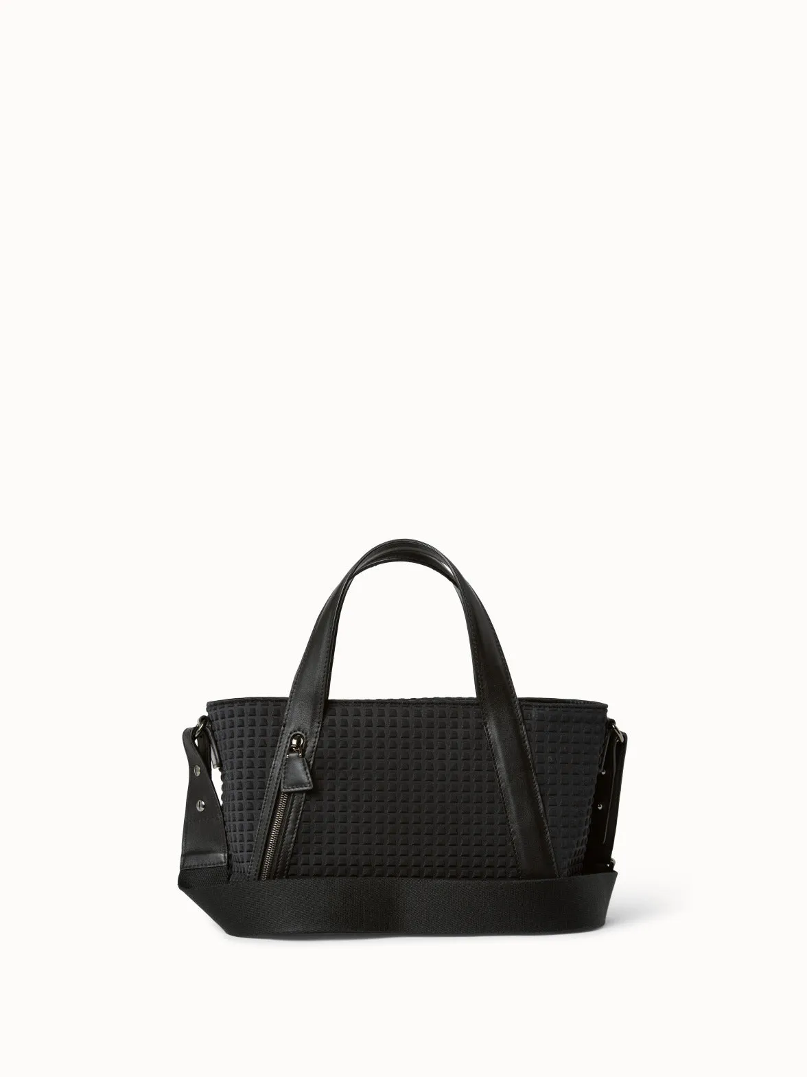 Alexa Little Zip Top Handle Tote Akris