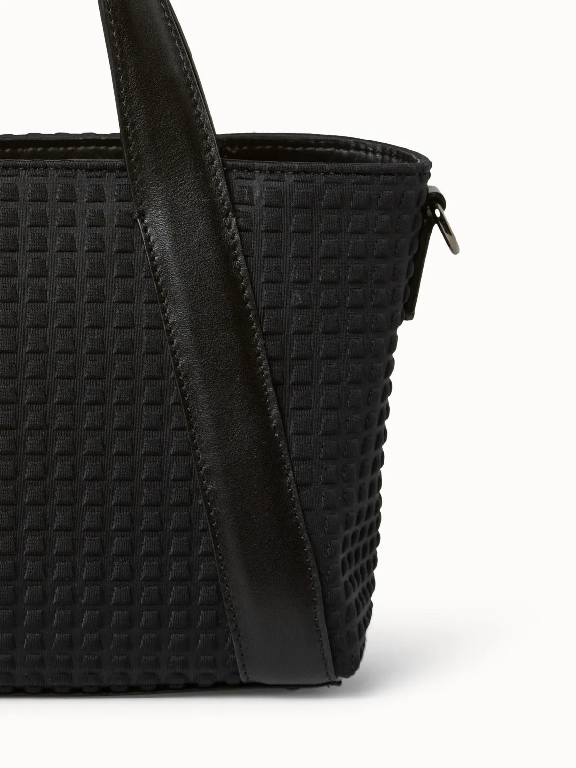 Alexa Little Zip Top Handle Tote Akris