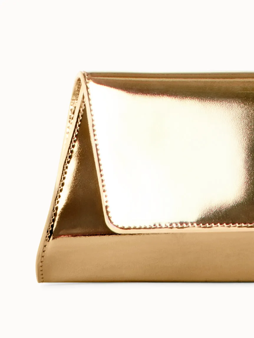 Anouk Mini Trapezoid Clutch Akris