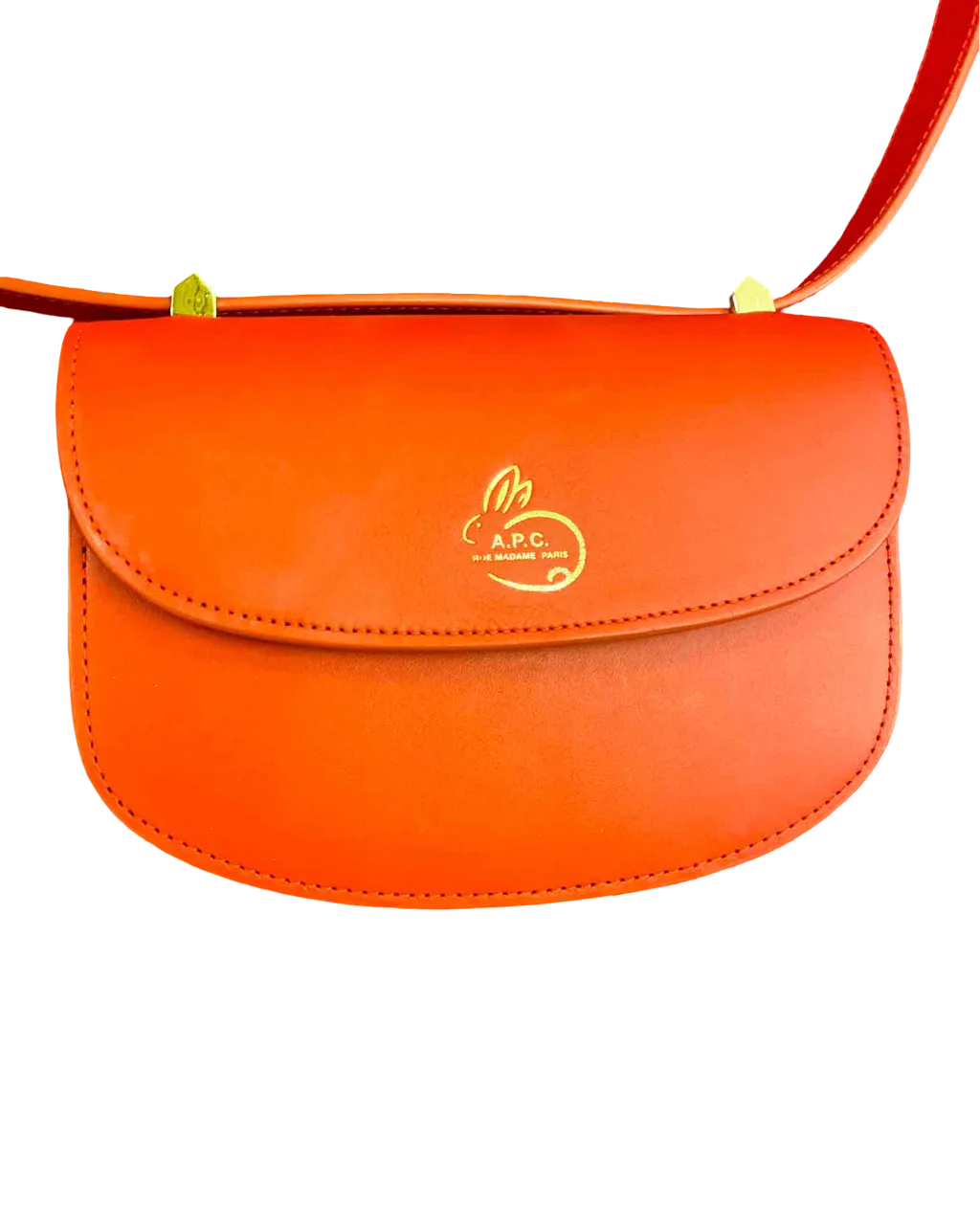 APC Genève Leather Crossbody Bag
