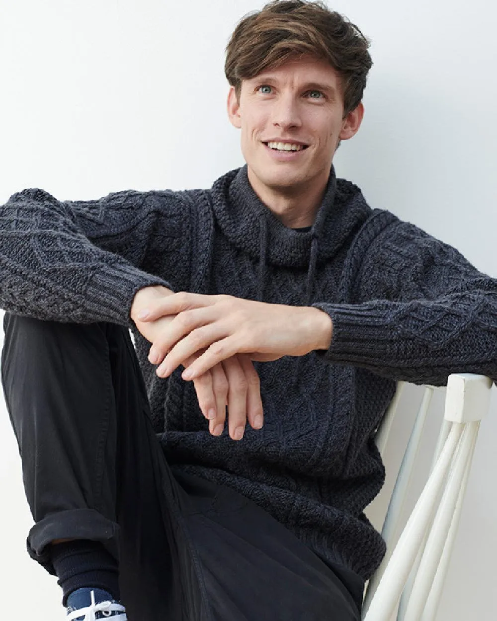 Aran Merino Wool Pullover