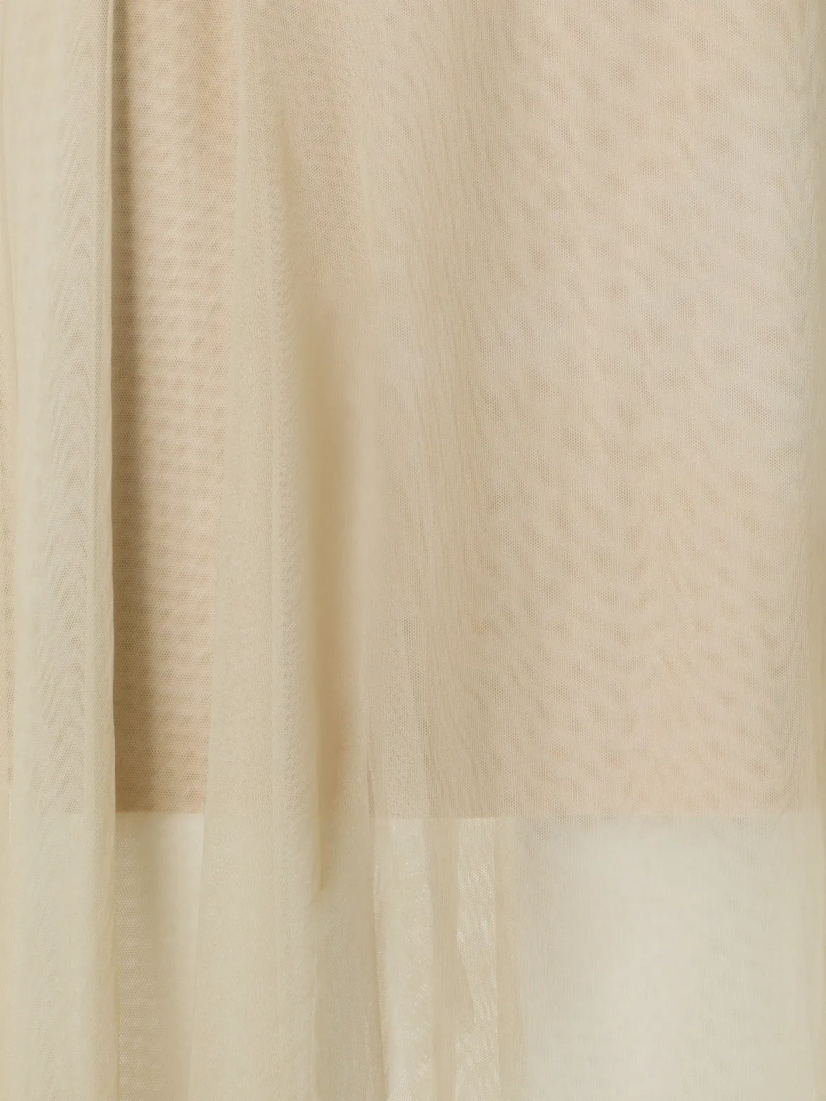 Asymmetrical Tulle Dress in Chiaroscuro Print 