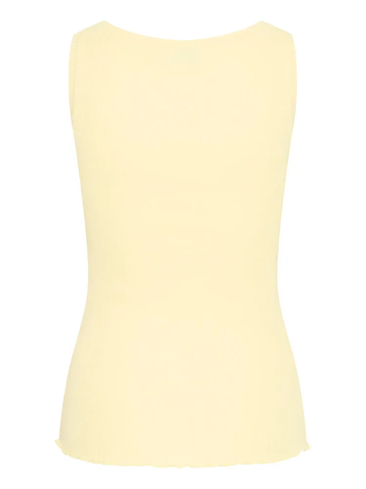 B Young BySanana Tank Top Lemon Grass