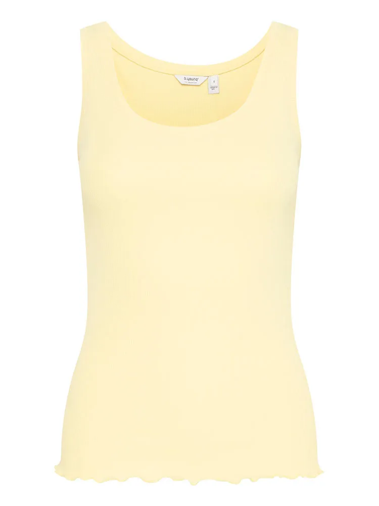 B Young BySanana Tank Top Lemon Grass