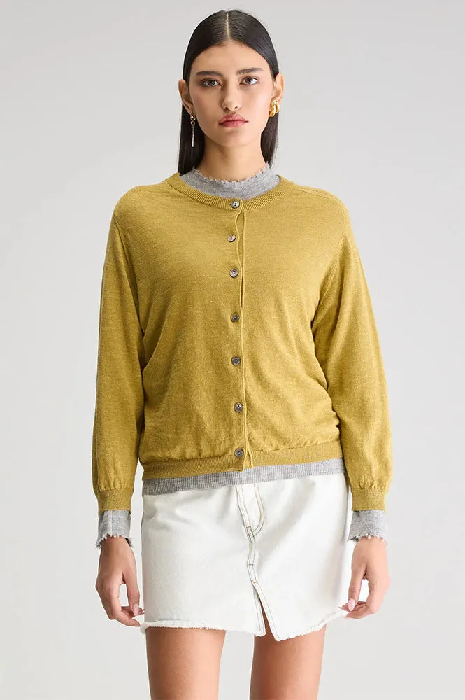 Bellerose Neeta Antique Gold Cardigan