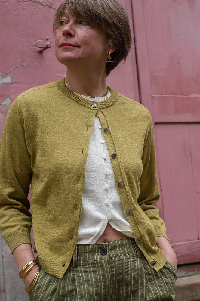 Bellerose Neeta Antique Gold Cardigan
