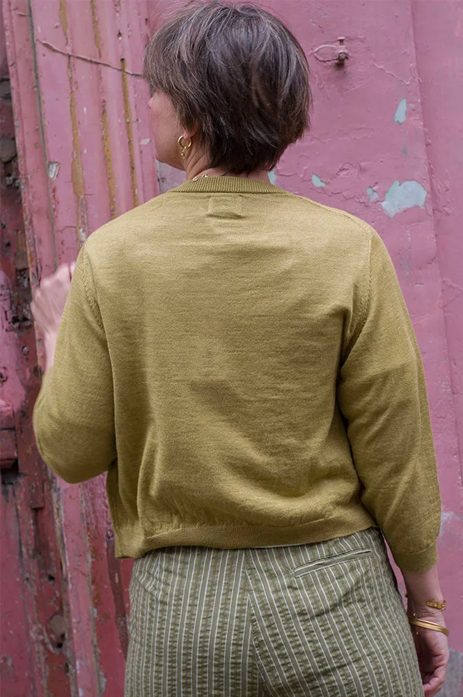 Bellerose Neeta Antique Gold Cardigan