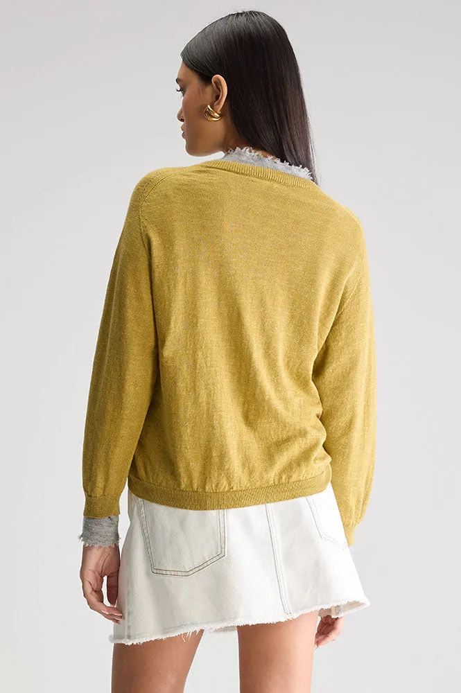 Bellerose Neeta Antique Gold Cardigan