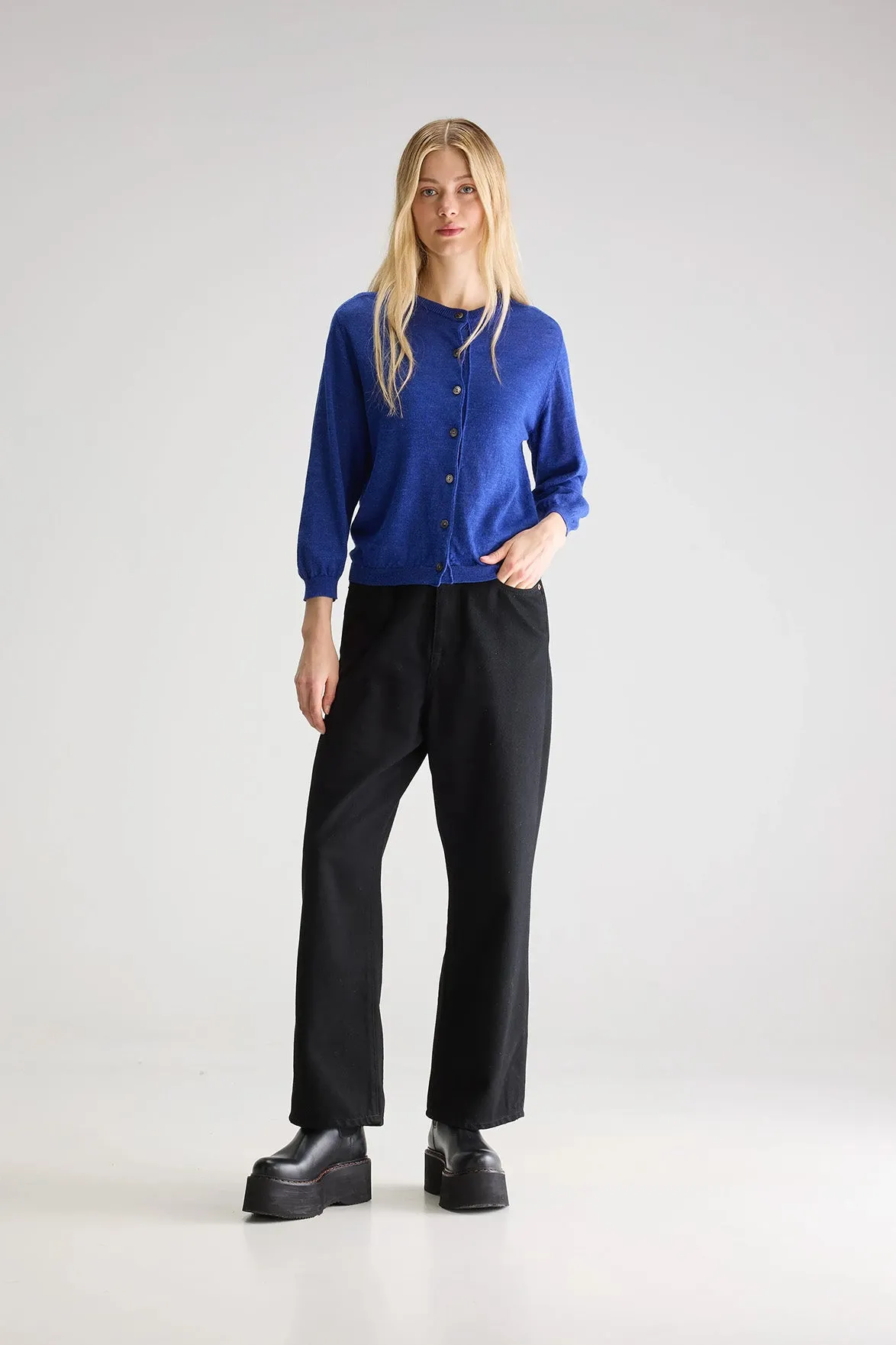 Bellerose Neeta Bluworker Knit Cardigan