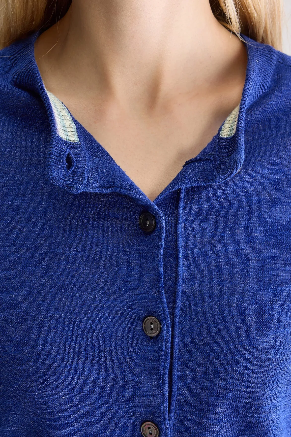Bellerose Neeta Bluworker Knit Cardigan