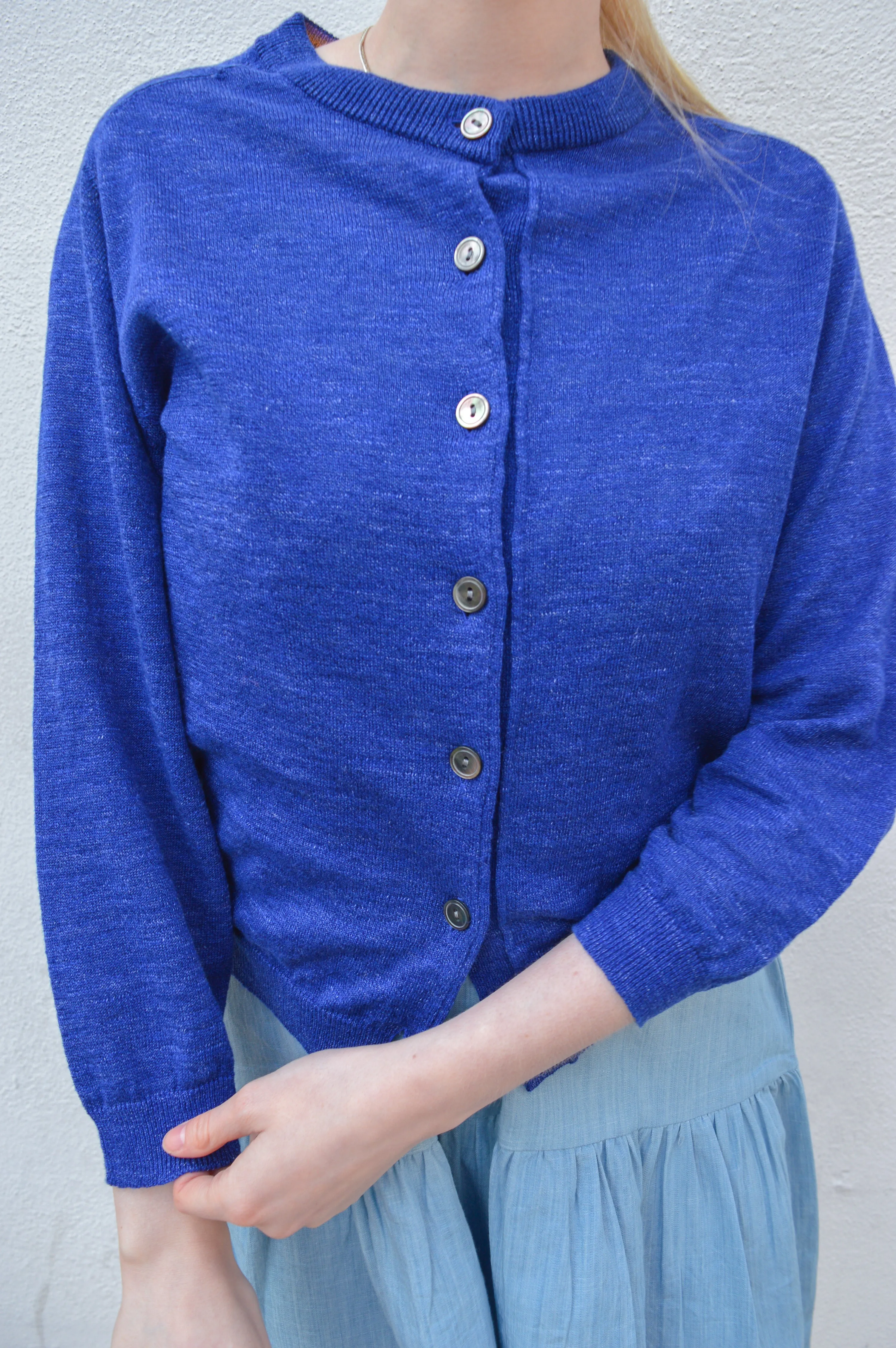 Bellerose Neeta Bluworker Knit Cardigan