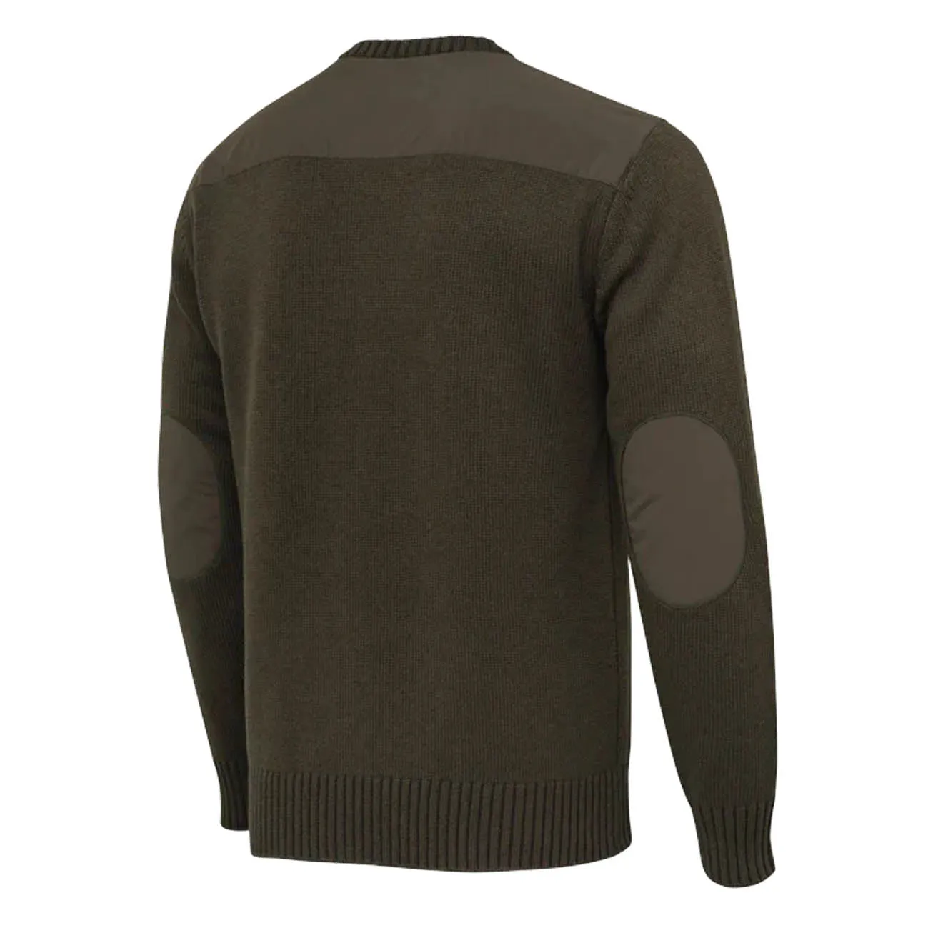 Beretta Wilton Crew Neck Tech Sweater Moss / Brownbark