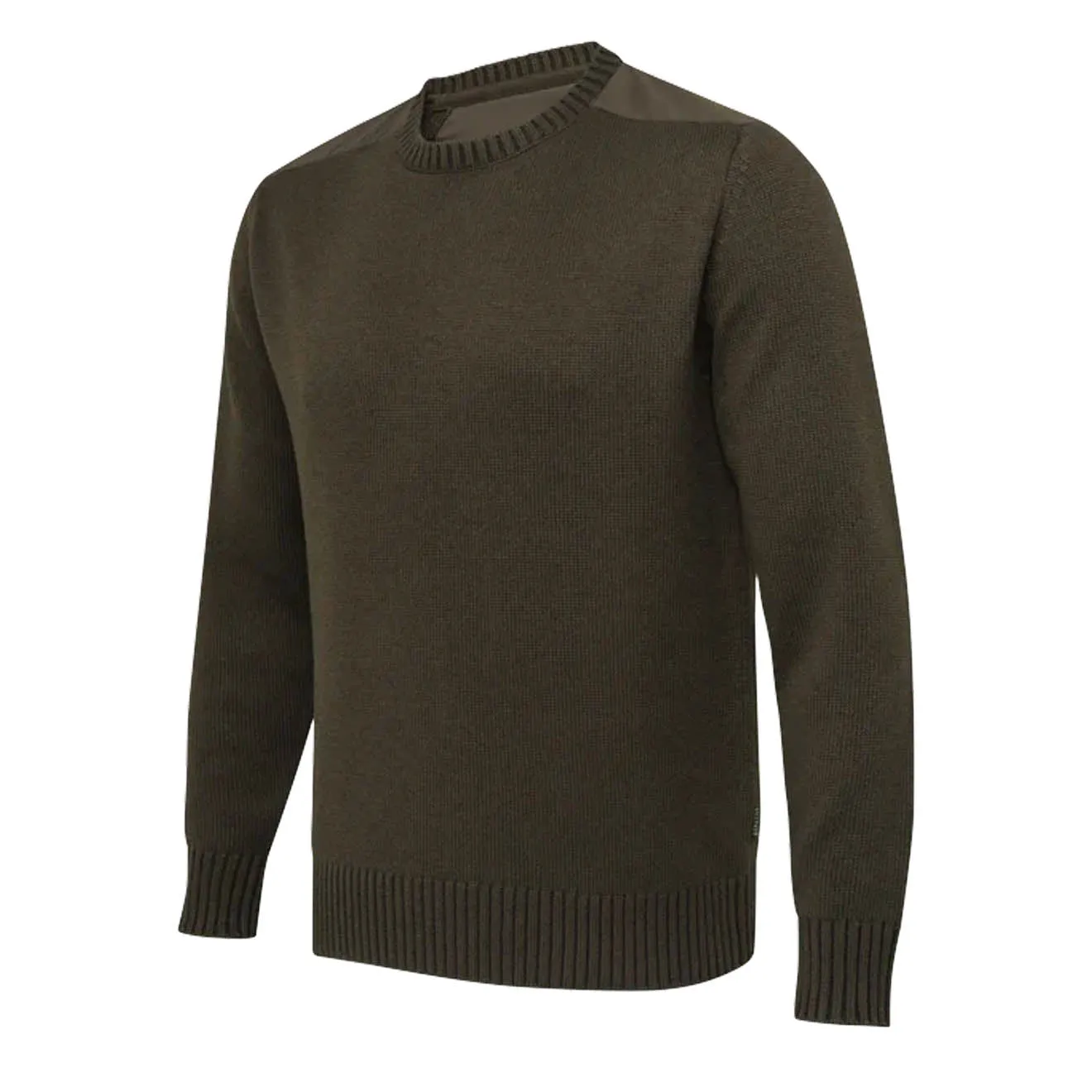 Beretta Wilton Crew Neck Tech Sweater Moss / Brownbark