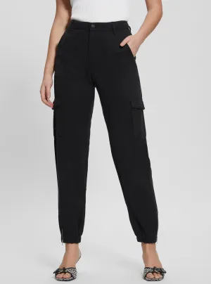 Black Bowie Cargo Chino Pants Guess