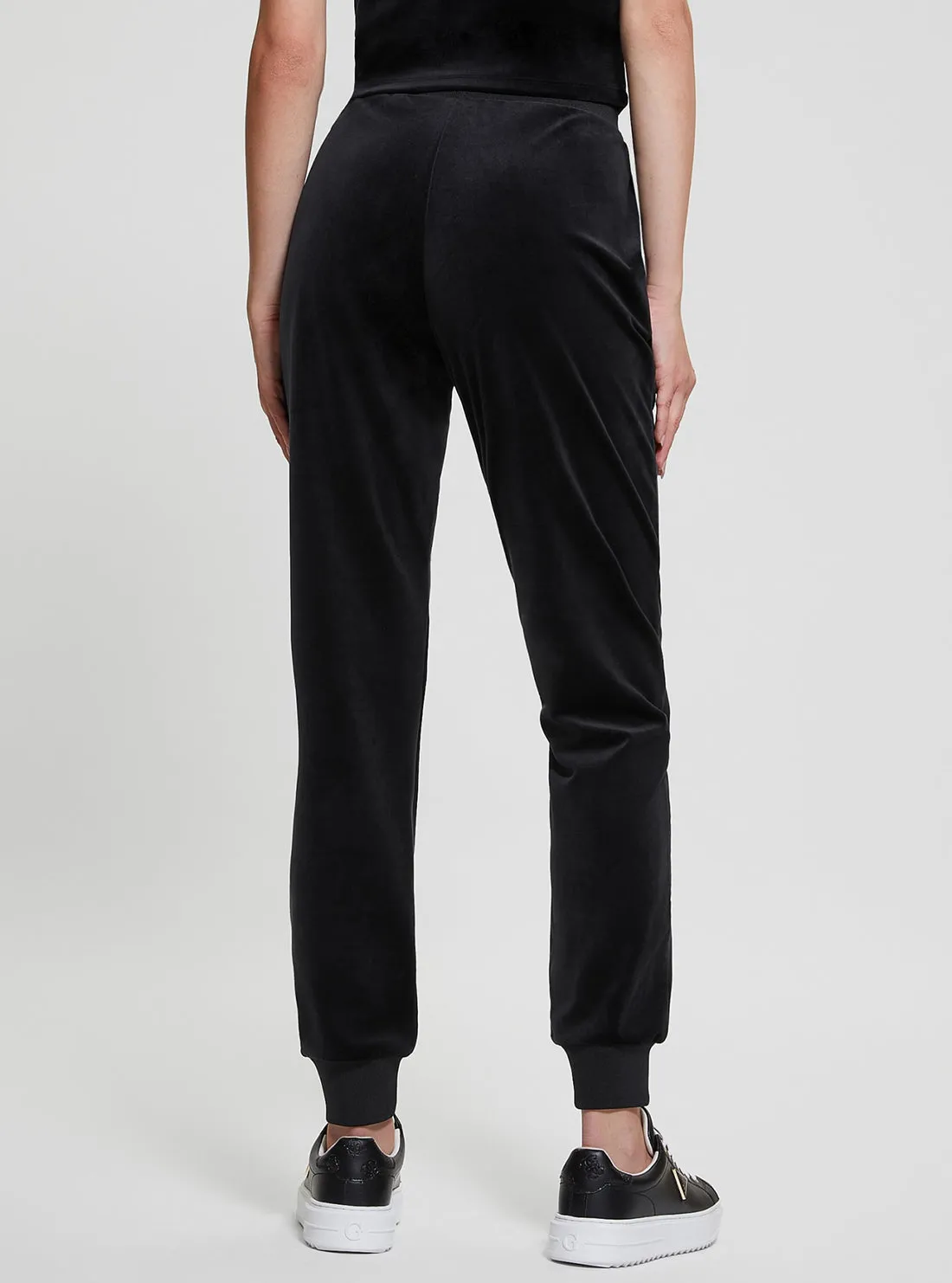 Black Couture Jogger Pants Guess