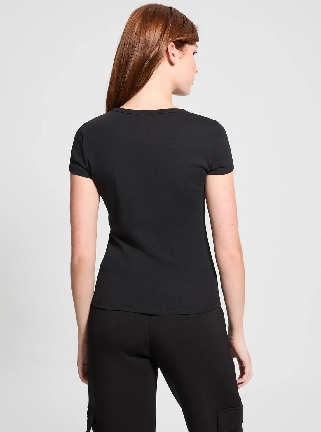 Black Kiara T-Shirt Guess