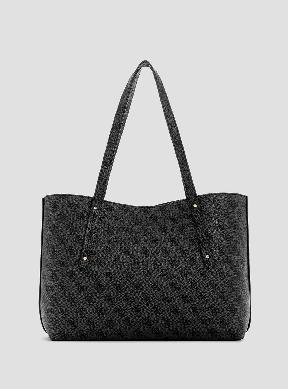 Black Logo Brenton Tote Bag Guess