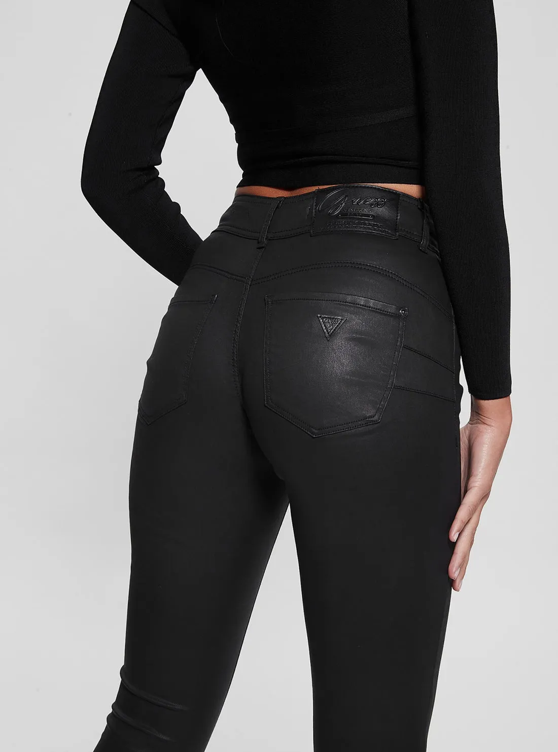 Black Shape Up Pants Guess