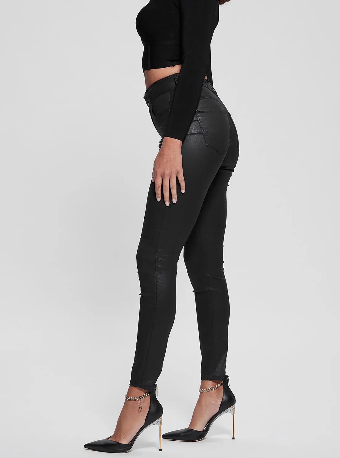 Black Shape Up Pants Guess