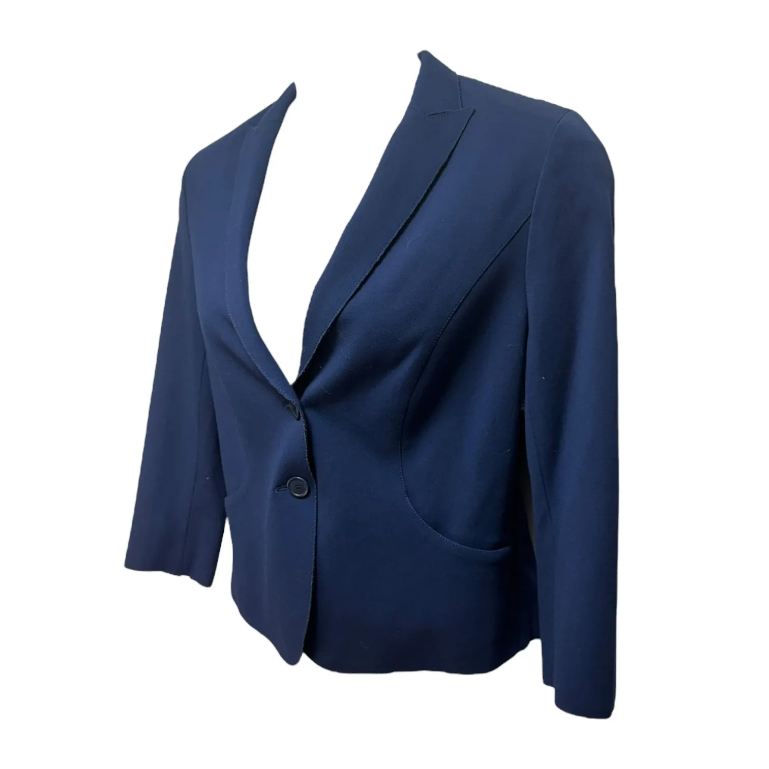 Blazer By Akris In Blue, Size: 12