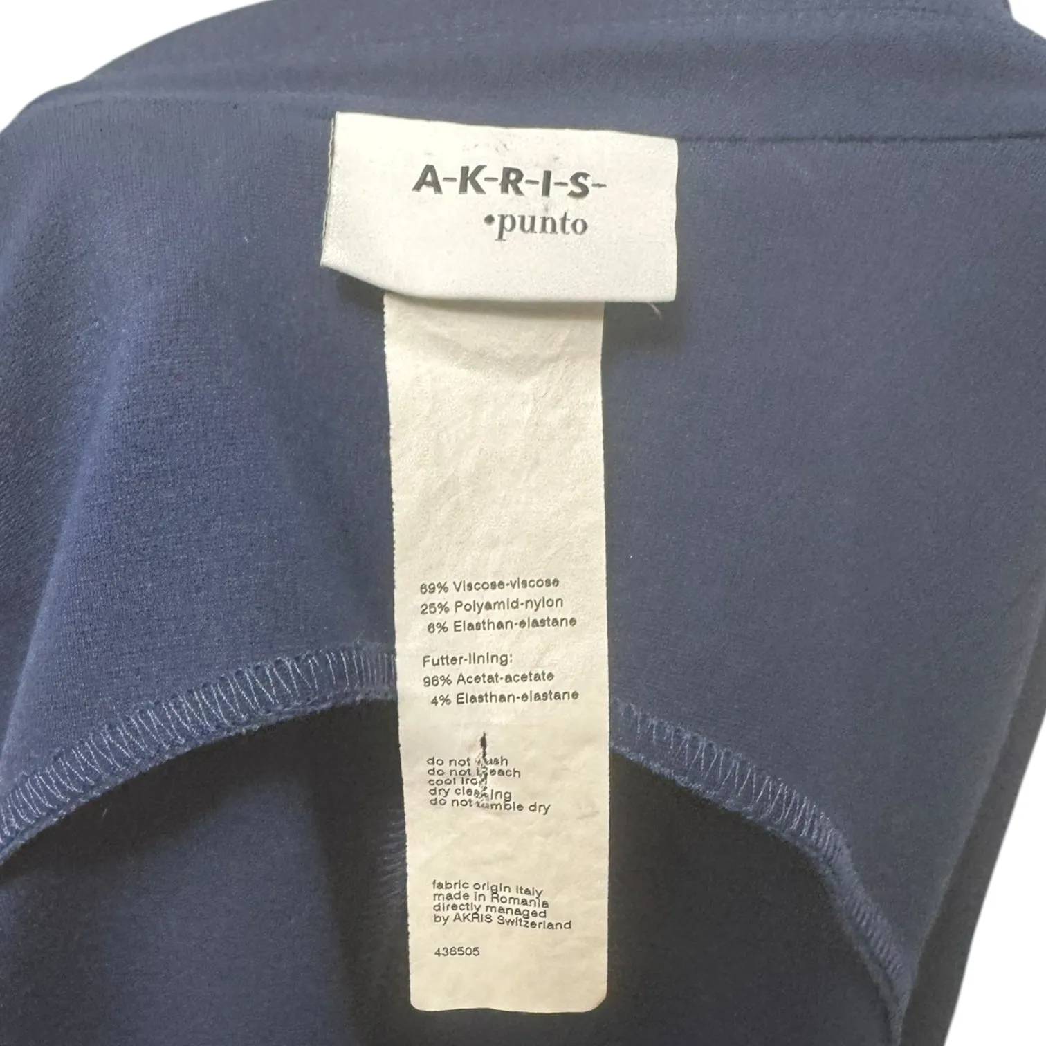 Blazer By Akris In Blue, Size: 12