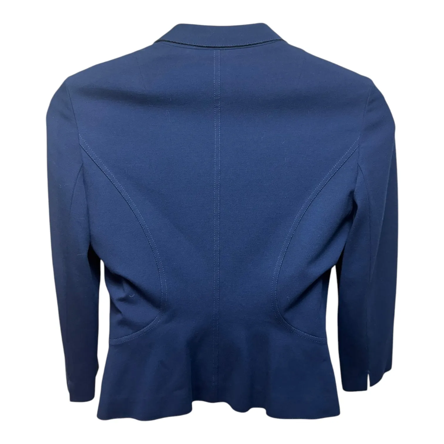 Blazer By Akris In Blue, Size: 12