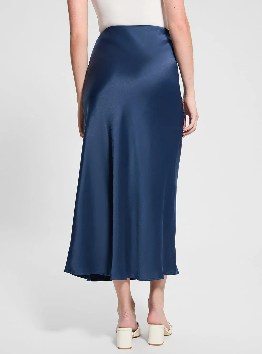 Blue Anastasia Maxi Skirt Guess