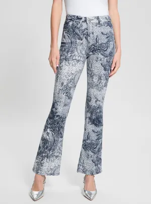Blue Print Sexy Flare Pants Guess