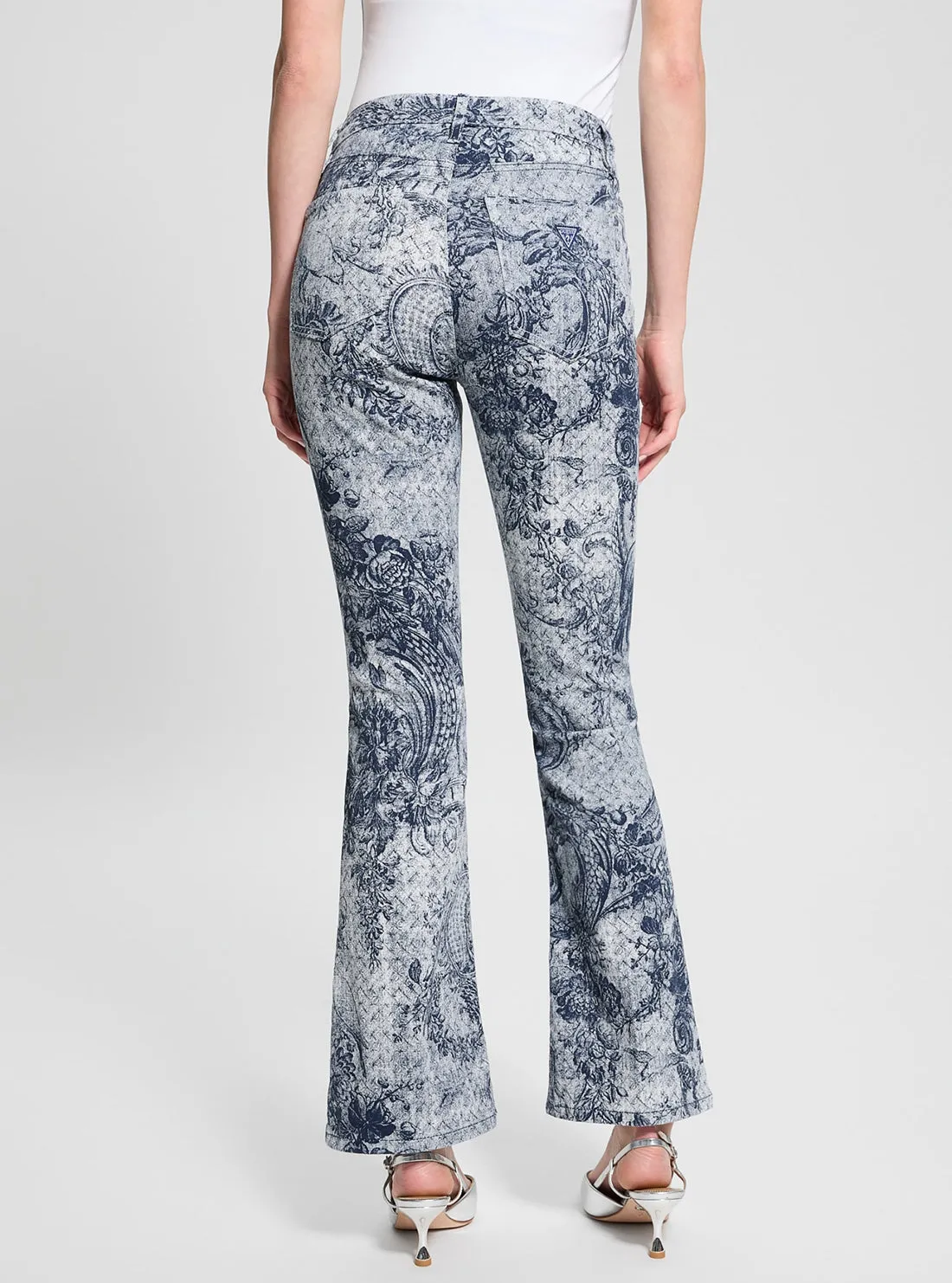 Blue Print Sexy Flare Pants Guess