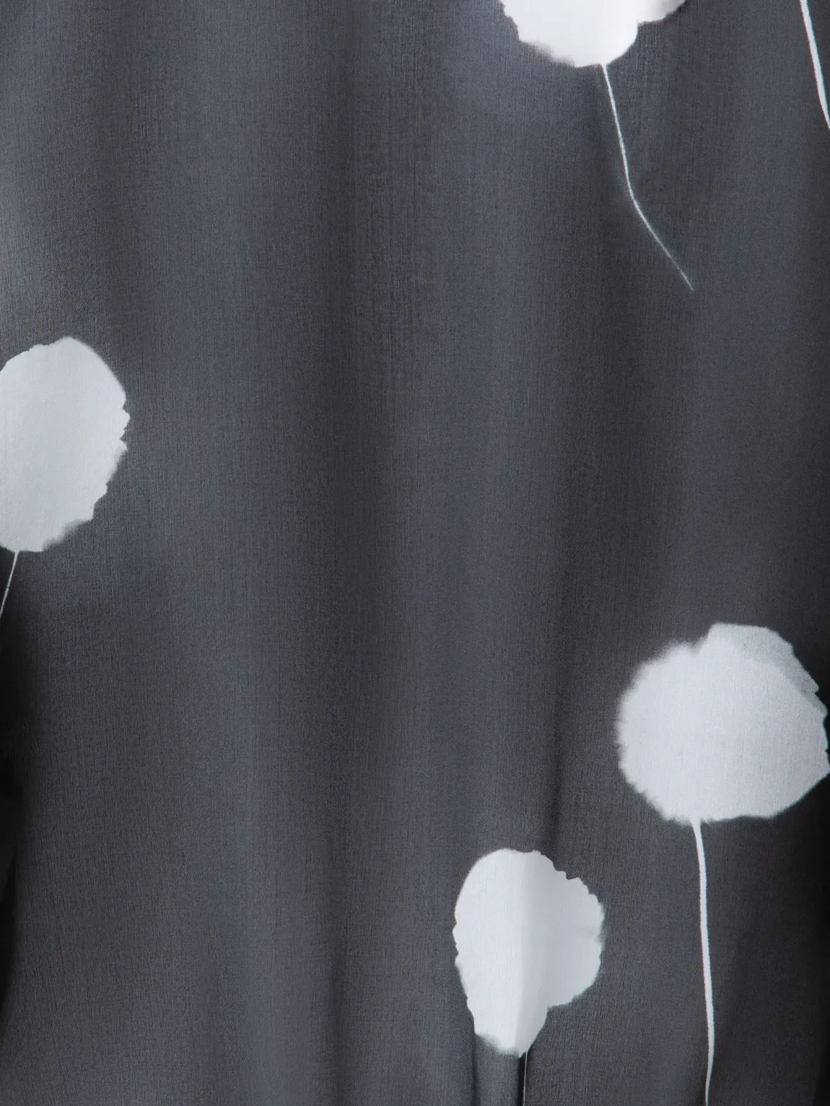 Bomber Jacket in Silk with Dandelion Print Akris