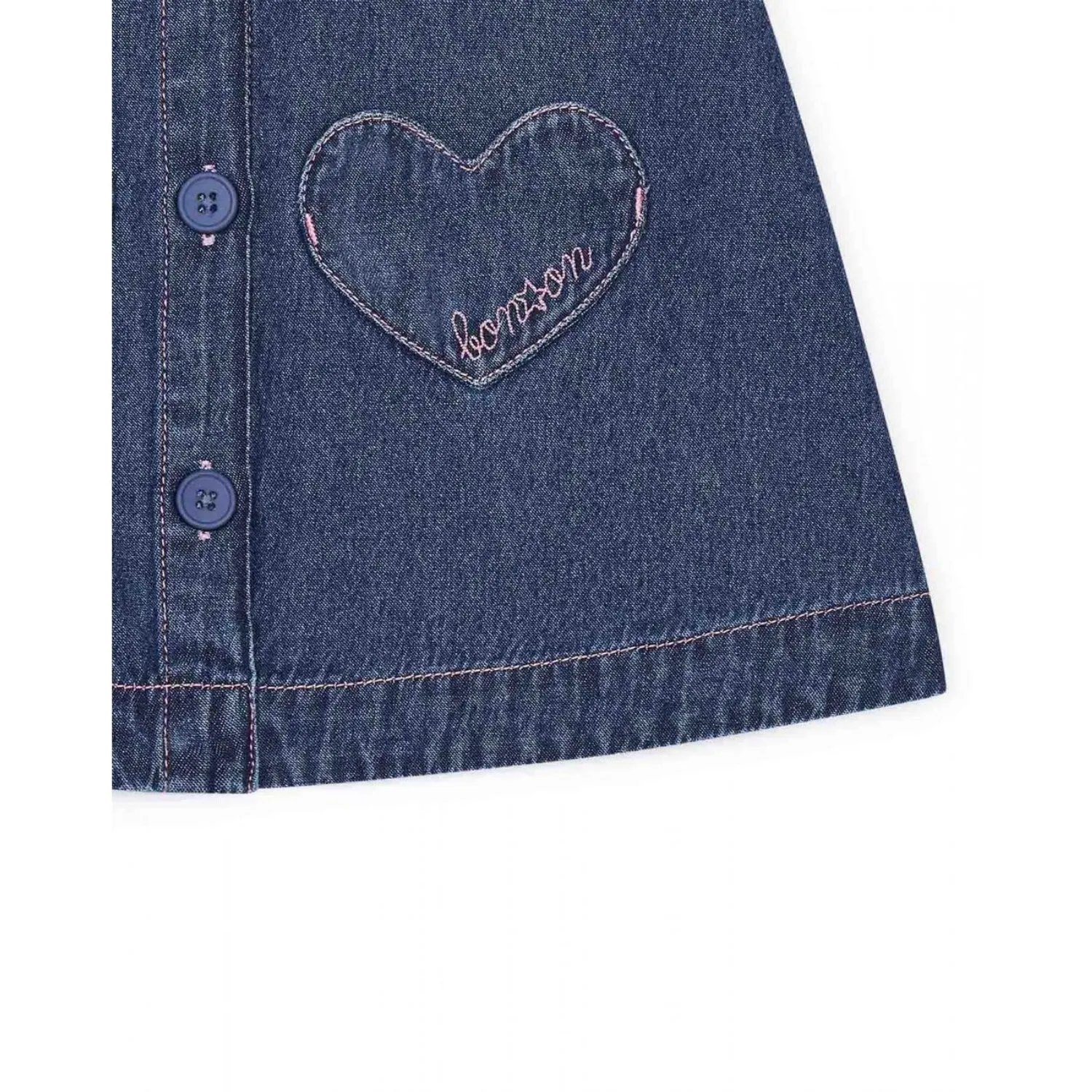 BONTON Chambray Fonc India Skirt
